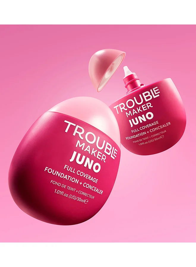 صانع المتاعب Juno Full Coverage Matte Foundation Moon Walker